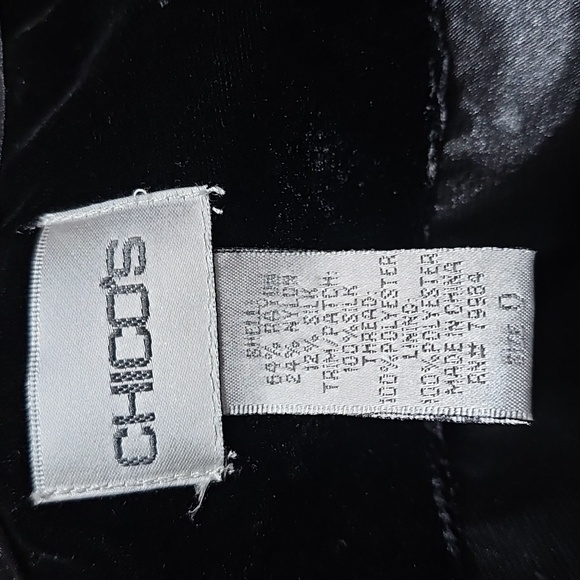 🧥 Chico's Velvet Shaggy Textured Jacket Open Front Blazer Neon Plaid - Picture 4 of 6